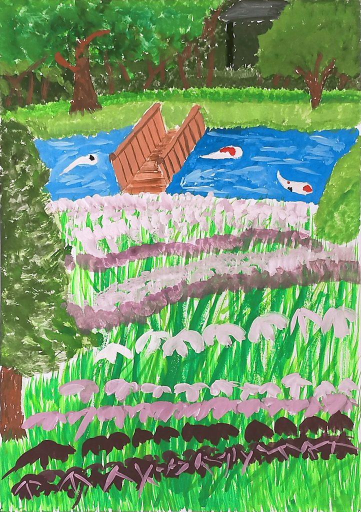 「三条の宝庫（しらさぎ森林公園）」栄中央小学校　５年　中野　駿大郎